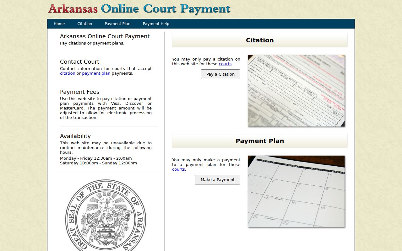 Mississippi County traffic court eTraffic payment portal
